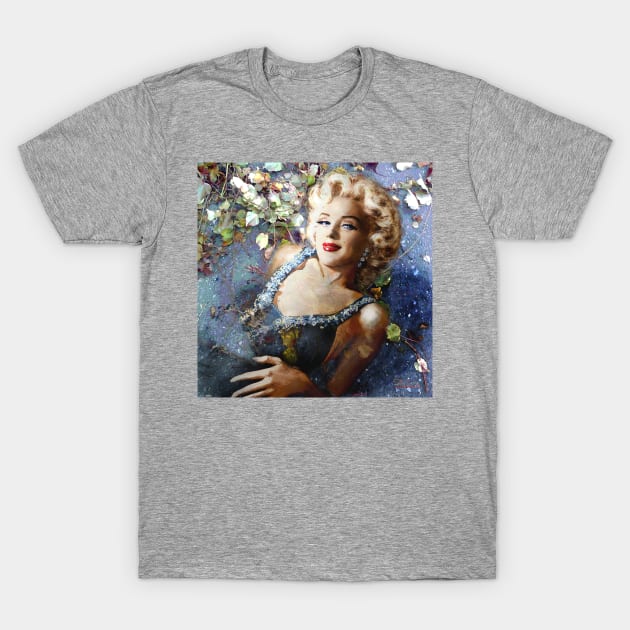 Marilyn Resurrection T-Shirt by Theo Danella